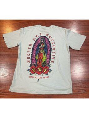 SULLEN COLLECTIVE  BLUE SHIRT SZ SMALL